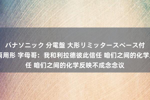 パナソニック 分電盤 大形リミッタースペース付 露出・半埋込両用形 字母哥：我和利拉德彼此信任 咱们之间的化学反映不成念念议