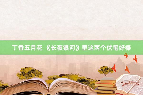 丁香五月花 《长夜银河》里这两个伏笔好棒